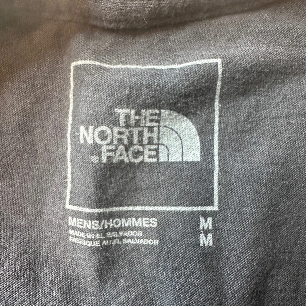 The North Face T-Shirt‎ Mens M Navy Blue Half Dome Logo Graphic Tee Short Sleeve